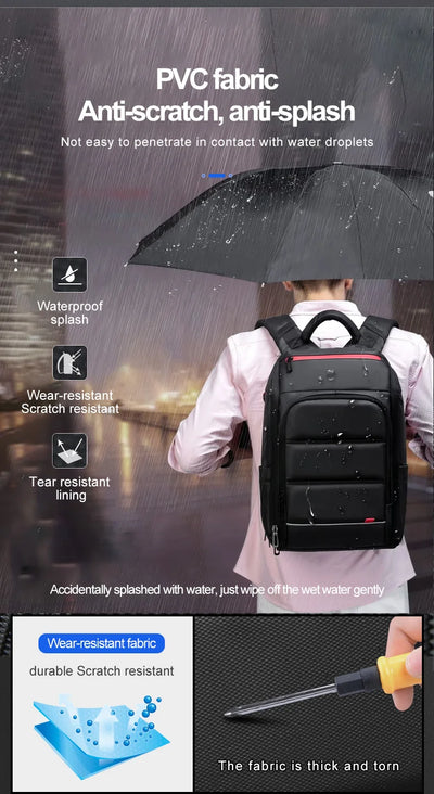 Multifunctional Waterproof Men's Backpack