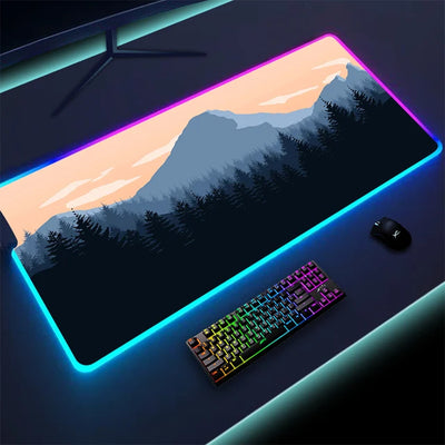 Luminous LED Lighting Mouse Pad