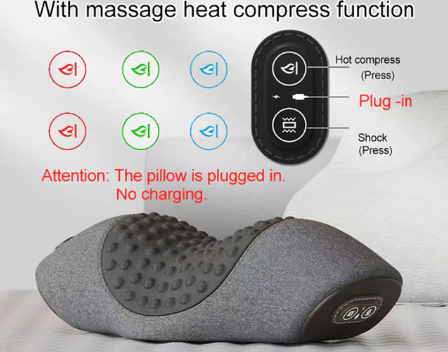 Massager Cervical Hot Pillow